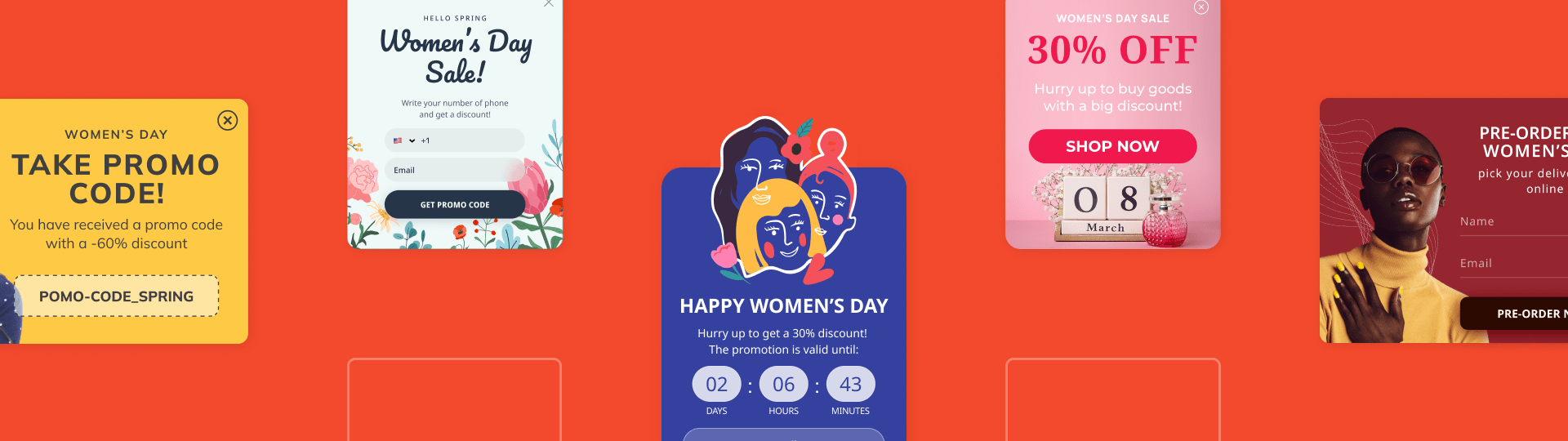 7 Marketing Campaign Ideas for International Women’s Day + 5 Relevant Templates from Claspo